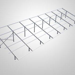 structure métallique noir type 2r a base ipe