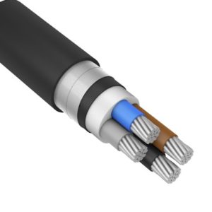 cable souple arme aluminium 4*50
